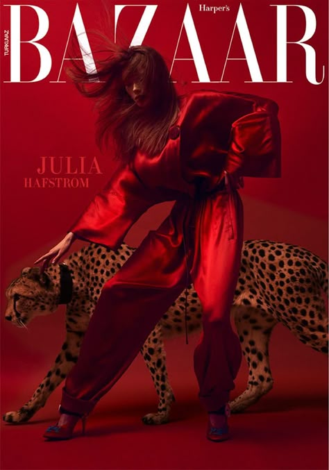 Julia Hafstrom, Jean Paul Goude, Harpers Bazaar Covers, Patrick Demarchelier, Fashion Magazine Cover, Steven Meisel, Fashion Cover, Img Models, Vogue Covers