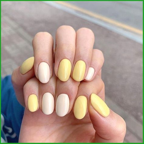 Pastel Blue Nails, Nails Grunge, Lemon Nails, Pastel Nail Art, Making Lemonade, Yellow Nail Art, Yellow Nails Design, Color For Nails, Pastel Nails