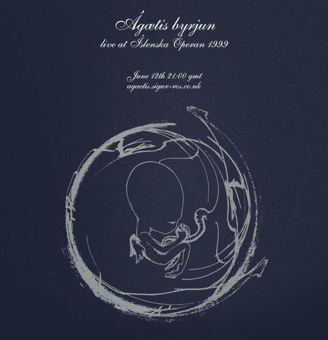 Sigur Ros concert stream iceland Ágætis byrjun Artworks Ideas, Ethereal Music, Sigur Ros, 16th Anniversary, House Features, Album Releases, Album Art, Music Stuff, Iceland