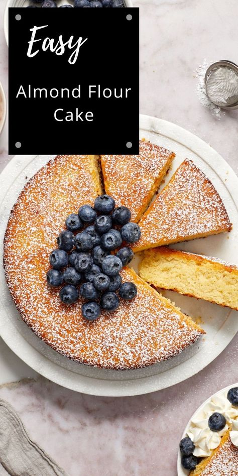 My Almond Flour Cake (Torta di Mandorle) is the recipe that you have been waiting for. This delicious cake does not contain wheat, it is made completely with almond flour, making it naturally gluten-free. The cake has a delicate lemon flavour and is slightly dense and deliciously moist. It is certain to become a favourite. Keto Almond Flour Cake Recipes, Lemon Almond Cake Recipe, Almond Flour Cakes Recipes, Almond Flour Cake Recipes Easy, Almond Flour Cake Recipes, French Almond Cake Recipe, Almond Flour Pound Cake, Almond Flour Lemon Cake, Gluten Free Cake Recipes Easy