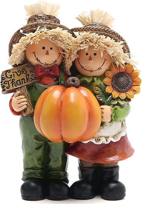 Amazon.com: Hodao 5.25" Fall Thanksgiving Scarecrow Decorations Scarecrow Fall Harvest Scarecrow Tabletop Decor Figurines for Autumn Fall Thanksgiving Party Home Scarecrow Decor - Thanksgiving Autumn Gifts : Home & Kitchen Thanksgiving Scarecrow, Scarecrow Decor, Scarecrow Decorations, Thanksgiving Stories, Western Festival, Thanksgiving Color, Fall Scarecrows, Thanksgiving Party, Thanksgiving Table Decorations