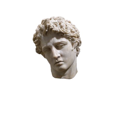 Greece Icons Aesthetic, Greek Icons Aesthetic, Filler Aesthetic, Aesthetic Pngs, Ancient Greece Aesthetic, Dark Light Academia, Aesthetic Greek, Statue Head, Statue Greek