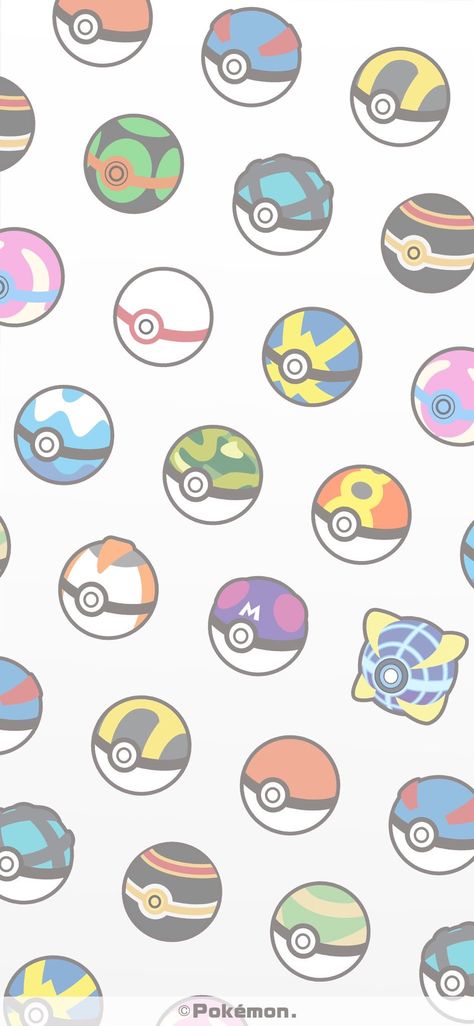 Pokeball Wallpaper Iphone, Pokeball Pattern, Pokeball Wallpaper, Pokemon Balls, Sejarah Kuno, Pokemon Backgrounds, Pokemon Poster, Cool Pokemon Wallpapers, 2160x3840 Wallpaper