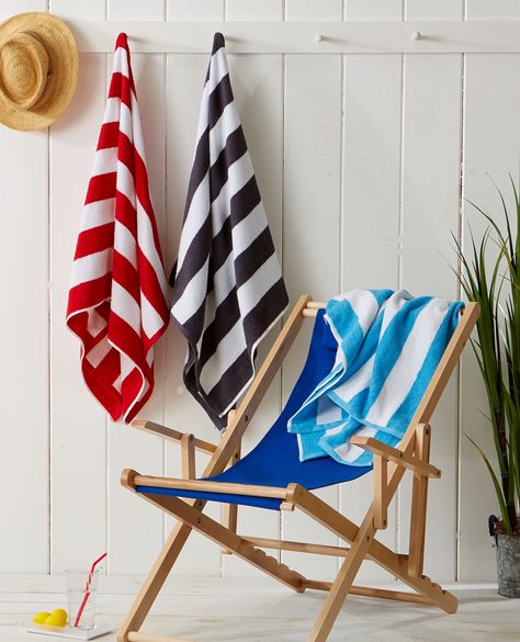 Luxury On A Budget, Summer Beach Towels, Beach Towel Gift, Summer Banner, Striped Beach Towel, Pool Signs, Beach House Interior, Travel Towel, Quick Dry Towel