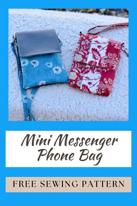 Diy Phone Wallet Case Free Pattern, Free Small Bag Patterns, Cell Phone Wallet Pattern Free, Small Phone Bag, Cell Phone Cross Body Bag Pattern Free, Small Crossbody Bag Pattern Free, Crossbody Cell Phone Purse Pattern Free, Phone Purse Diy, Diy Phone Bag