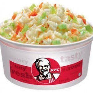 Kentucky Fried Chicken isn't the same restaurant from the 1970s that dominated chicken sales and the airwaves with The Colonel pitching his famous 11 herbs and spices chicken. But the rebranded... Coleslaw Keto, Chicken Coleslaw, Kfc Coleslaw Recipe, Tarragon Vinegar, Taco Bell Recipes, Kfc Recipe, Kentucky Fried Chicken, Cheese Tart, Kentucky Fried