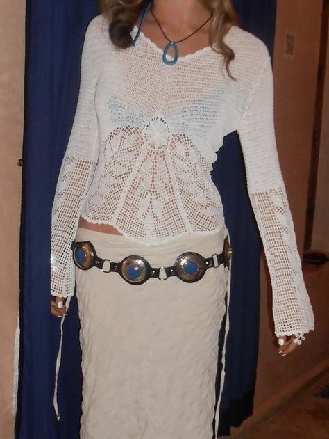 white crochet blue chunky belt 70s Inspired Outfits, Chunky Belt, My Pics, Fashion Fits, White Crochet, The Times, Polyvore Outfits, Beauty Inspiration, Aesthetic Fashion