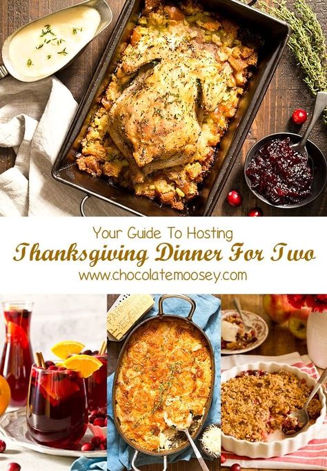 Cooking a small Thanksgiving dinner this year? Here’s what to make for Thanksgiving Dinner For Two! Menu includes recipes for two and small batch recipes of your favorite Thanksgiving dishes. #homemadeinthekitchen Thanksgiving For Two, Thanksgiving Dinner For Two, Easy Thanksgiving Dinner, Thanksgiving Dinner Ideas, Hosting Thanksgiving Dinner, Batch Recipes, Thanksgiving Dinner Menu, Kitchen Dinner, Thanksgiving Dinner Recipes