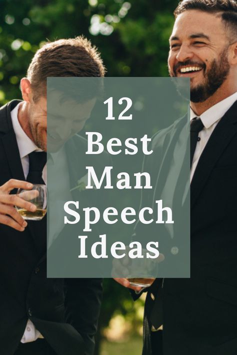 Are you standing up in a wedding as the best man? Aside from planning the bachelor party, you have one very public and important responsibility—giving a best man speech at his wedding. When it comes to preparing a best man speech, there’s a lot of pressure. #bestmanspeech #weddingplans #weddigplanning #bestman Best Man Speech Ideas, Mens Bachelor Party, Bachelor Party Planning, Best Man Duties, Best Man Wedding Speeches, Vow Booklet, Wedding Speeches, Best Man Wedding, Best Man Speech