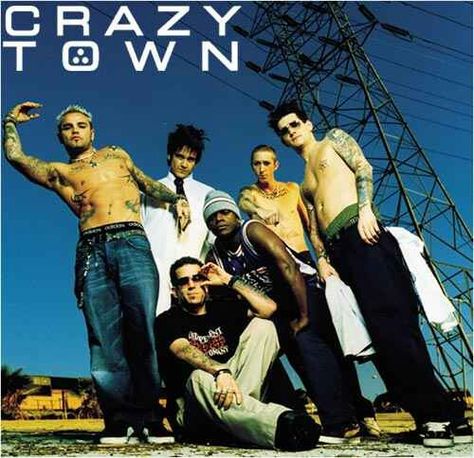 Crazy town....back when the nu metal rap rock era was a fad. Shifty Shellshock, Rap Metal, Punk Men, Iconic Album Covers, Singing Karaoke, Music Poster Design, Karaoke Songs, Billboard Hot 100