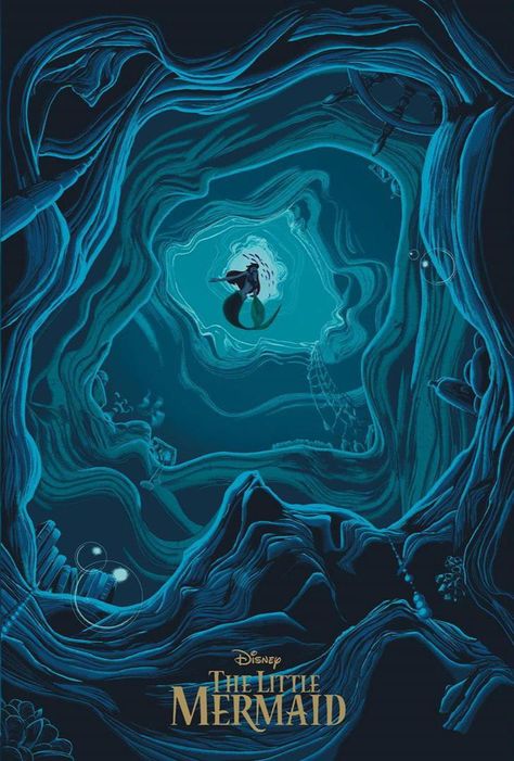 The Little Mermaid (1989) [730 1080] by Thomas T Never Land Mermaids, Mermaid Poster Aesthetic, Disney Movies Wallpaper, Disney Posters Aesthetic, Ariel The Little Mermaid Aesthetic, Mermaid Movie Poster, Little Mermaid Background, Little Mermaid Illustration, The Little Mermaid Wallpaper