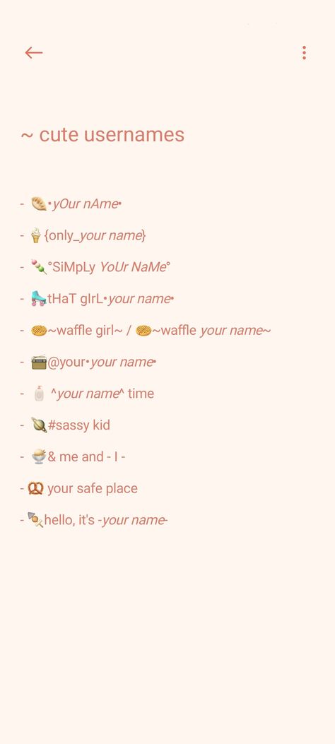 Cute Usernames Aesthetic, Cute Username, Cute Usernames, Usernames Ideas, Instagram Username Ideas, Username Ideas, Doodles Drawings, Jute Crafts, Flower Sketches