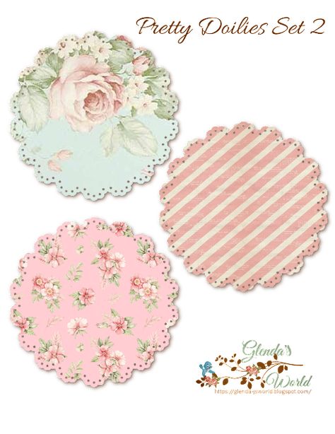 Scrapbooking Alaska, Paper Doily Crafts, Scrapbook Elements, Pretty Printables, Diy Journal Books, Spring Roses, Diy Projects For Beginners, Paper Doilies, Pretty Roses