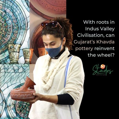 Declining demand has pushed Khavda #potters to other odd jobs such as scrap dealing. Barely a handful of families are practising the #craft which has roots in the Indus Valley Civilisation. Read: https://30stades.com/2021/07/14/gujarats-khavda-pottery-reinventing-the-wheel-indus-valley-painted-clay-kitchenware/ #IndusValley #Civilisation #taapseepannu #gujarat #pottery #kitchenware #clay #30Stades Khavda Pottery, Clay Kitchenware, Indus Valley Civilisation, Pottery Kitchenware, Indus Valley, Indus Valley Civilization, Odd Jobs, Painted Clay, The Craft