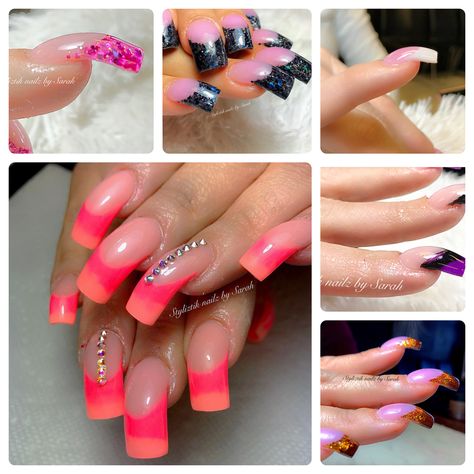 Curvy Nails Short, Hawk Curved Acrylic Nails, Curved Nail Tips, Natural Curved Acrylic Nails, Curved Short Nails, Square Curved Acrylic Nails, Curved Nails Short, Short Curved Nail Designs, Asymmetrical Nail Design