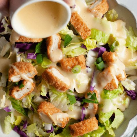 Applebee's Oriental Chicken Salad Applebees Chicken Salad Recipe, Applebee's Asian Chicken Salad, Applebees Salad Recipes, Applebees Orential Salad Dressing, Applebees Chinese Chicken Salad, Applebees Orientalist Chicken Salad, Applebees Asian Chicken Salad, Applebees Chicken, October Meals