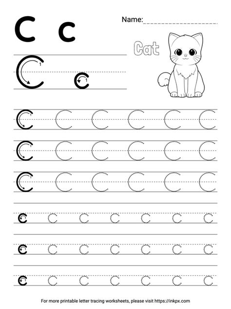 The Letter C Worksheets, Letter C Writing Practice, Free Letter C Printables, Letter C Printable Free, Letter C Tracing Worksheet, Letter C Worksheets For Preschool, C Tracing Worksheet, Letter C Activities For Preschool, Letter C Worksheet