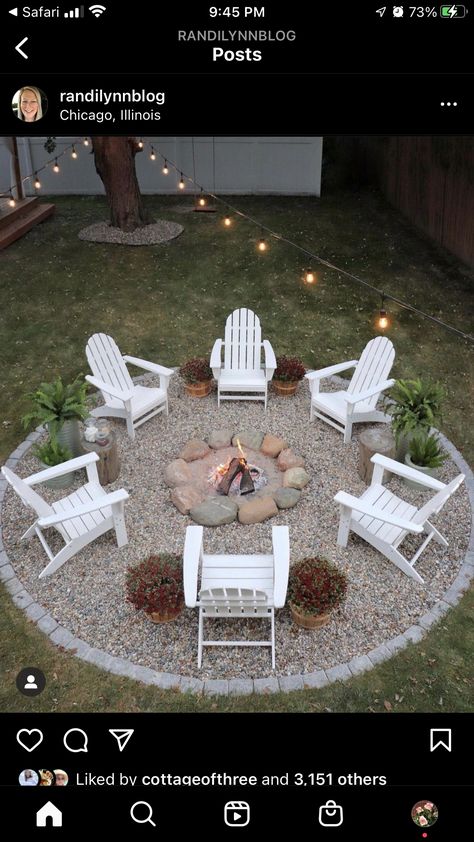 Diy Fire Pit Area, Backyard Firepit Area, Outdoor Fire Pit Area, Outdoor Fire Pit Designs, Fire Pit Landscaping, Backyard Oasis Ideas, Backyard Renovations, Backyard Remodel, Diy Backyard Landscaping