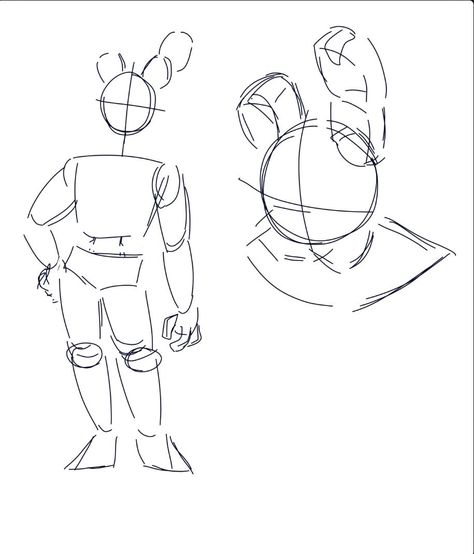 Animatronic Oc Base, Batman Art Drawing, Drawing Cartoon Faces, Hand Drawing Reference, Animatronic Fnaf, Body Reference Drawing, Easy Doodles Drawings, Fnaf Drawings, Fnaf Art