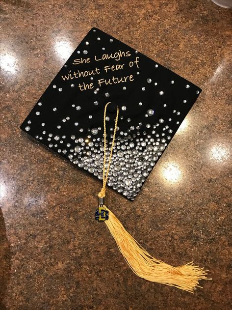 Design For Graduation Cap, Gem Graduation Cap, Black Graduation Cap Designs, Msn Graduation Cap, Sparkly Graduation Cap, Bedazzled Grad Cap, Bedazzled Graduation Cap, Graduation Hat Designs, Graduation Hats