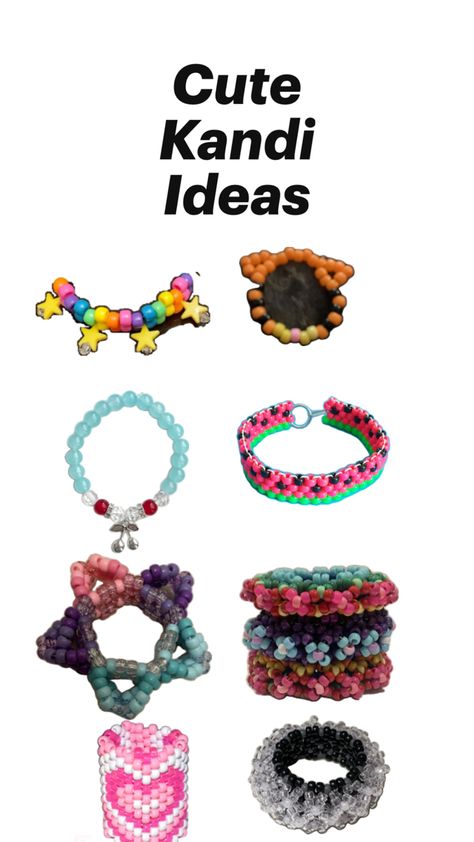 Diy Kandi, Kandi Ideas