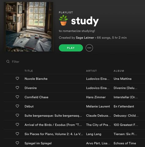 Spotify Playlist For Studying, Rory Gilmore Study Playlist, Study Playlist Cover, Studying Vibes, Study Playlist, Playlist Song, Estilo Rory Gilmore, Lofi Music, Study Music