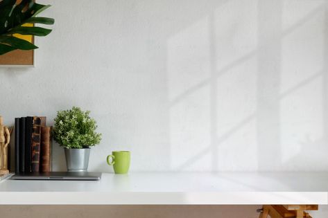 Loft workspace Premium Photo | Premium Photo #Freepik #photo #background #mockup #business #vintage Books On Table, Loft Workspace, Dark Brown Walls, Background Zoom, Marble Desk, Zoom Background, Office Background, Minimalist Desk, Wallpaper Interior