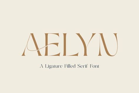 Aelyn Font - Dafont Free Dafont Fonts, Typographie Logo, Boho Fonts, Business Fonts, Schrift Design, Minimalist Font, Trendy Fonts, Elegant Serif Fonts, Logo Minimalista