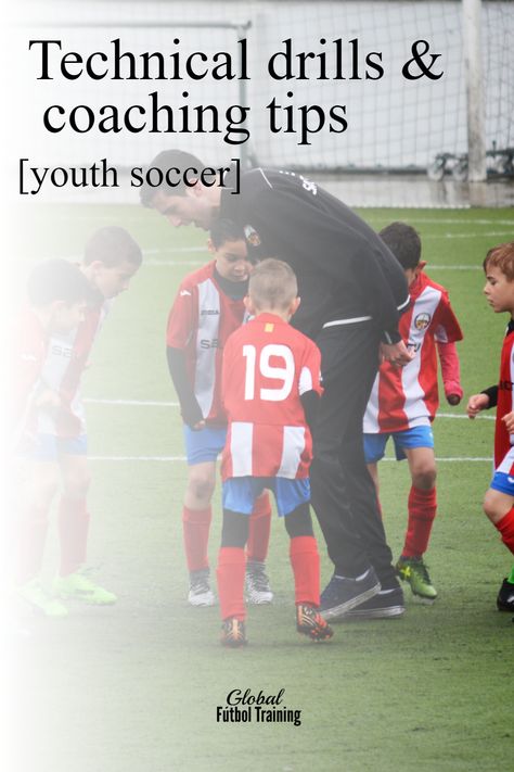 These coaching tips will set your soccer players up for success. Strategy, terms, tactics & technique along with defense. Important soccer drills w/ coaching tips. FREE video examples, technical terms & more. Great for beginners, players, parents and coaches. #soccerparent #coachingtips #soccer #football #futbol #youthsoccer #AYSO #RecSoccer #AcademySoccer #USyouthsoccer #coachingsoccer #coachingfootball #GlobalFutbolTraining #SoccerCoachingTips Soccer Coaching For Beginners, Soccer Drills For Beginners, Coaching Youth Soccer, Coaching Soccer, Soccer Positions, Soccer Ideas, Ayso Soccer, Coach Outfits, Soccer Coach