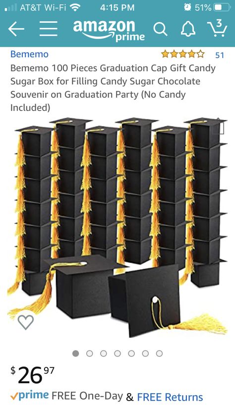 Creative Graduation Caps, Graduation Food, Graduation Images, Gold Graduation Party, Graduation Party Planning, Graduation Party Themes, Graduation Party Favors, Paper Candy, Candy Packaging