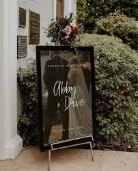 Black Wedding Signs, Wedding Welcome Sign Black, Black Wedding Welcome Sign, Wedding Sign Black, Modern Wedding Welcome Sign, Large Wedding Signs, Welcome Wedding Sign, Wedding Ceremony Signs, Pick A Seat