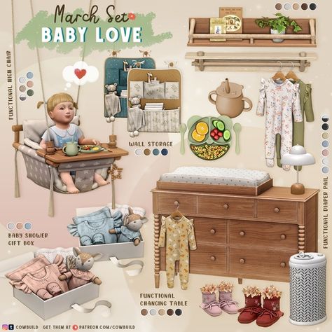 Toddler Cc Sims 4, Sims Baby, Sims 4 Cas Mods, Sims 4 Family, The Sims 4 Pc, Play Sims 4, Muebles Sims 4 Cc, Sims Packs, Sims 4 Clutter