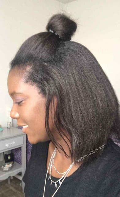 How To Style Relaxed Hair, Styling Relaxed Hair, How To Style Relaxed African Hair, African Girls Hairstyles, Relaxed Hair Regimen, Long Relaxed Hair, Healthy Relaxed Hair, Relaxed Hair Care, Hair Without Heat