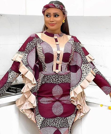 2022 Latest and Simple Long Gown Styles for Ankara. - Ladeey Gown Styles For Ankara, Simple Long Gown, Arewa Ankara Gown Styles, Styles For Ankara, Ankara Long Gown Styles For Ladies, Kampala Gown Styles For Ladies, Latest Ankara Long Gown Styles, Long Gown Styles, Ankara Long Gown