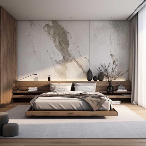 Tranquil Bedroom, Modern Minimalist Bedroom, Minimalist Bedroom Design, Luxury Bedroom Master, Minimalist Interior Design, Modern Bedroom Design, Master Bedrooms Decor, Bedroom Aesthetic, Contemporary Bedroom