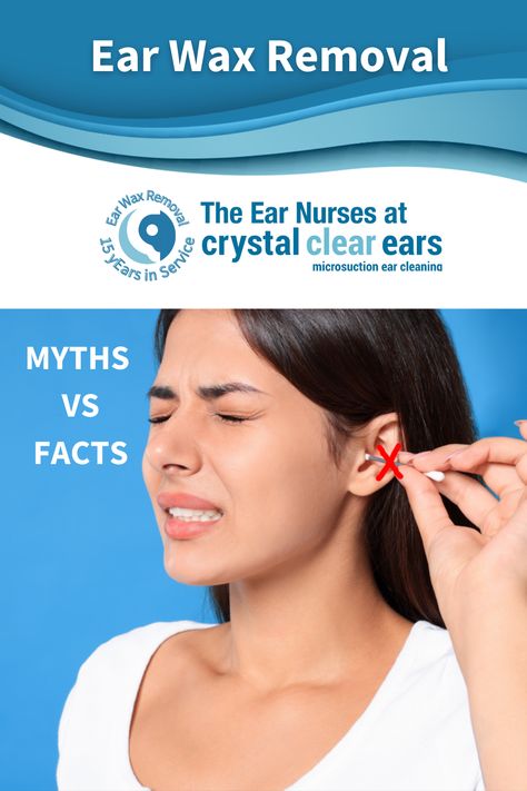 Concerns about how to clean ears safely are common among patients that our Ear Nurses treat. However, due to the abundance of (mis)information, it can be difficult to separate fact from fiction. Read the common myths about ear cleaning that you should avoid... Clean Ears, Throbbing Headache, Myths And Facts, Cleaning Your Ears, Ear Wax Removal, Foreign Language Learning, Ear Cleaning, Common Myths, Ear Wax