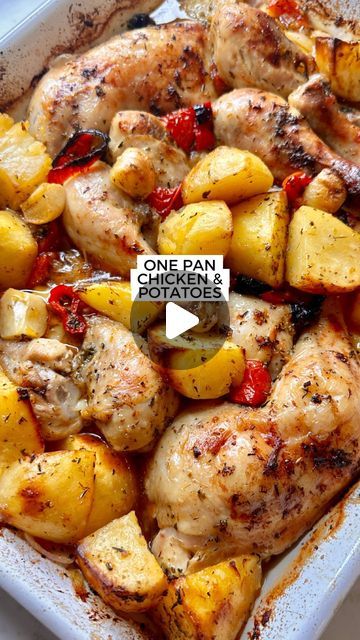 Chicken Wings And Potatoes In Oven, Bake Chicken And Potatoes Oven, Chicken In The Oven Recipes, Baked Chicken And Potatoes Oven, Chicken And Potatoes In Oven, Chicken And Potatoes Recipes Baked, Baked Chicken Legs And Thighs, Chicken In Oven Recipes, Oven Baked Chicken And Potatoes