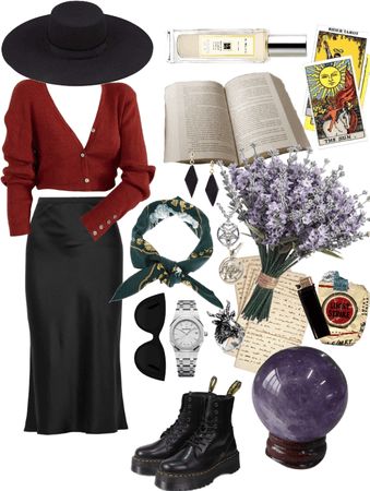 the witch is in Outfit | ShopLook Light Academia Witch, Dark And Light Academia Aesthetic, Outfit Ideas For College, Witches Night Out, Witch Style, Which Witch, Black Png, Light Academia Aesthetic, Sensory Friendly