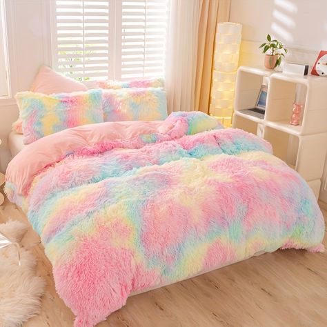 Soft & Warm 3-Piece Y2K Tie-Dye Plush Duvet Cover Set: 1 Duvet Cover, 2 Pillowcases, 100% Polyester, Machine Washable, Zipper Closure, Winter Comfort https://share.temu.com/WXs9cOca6QA via @shoptemu Tie Dye Room Ideas Bedrooms, Tie Dye Bedroom, Fall Bedding Sets, Tie Dye Bedding, Polka Dot Bedding, Plush Bedding, Geometric Bedding, Fall Bedding, Winter Bedding