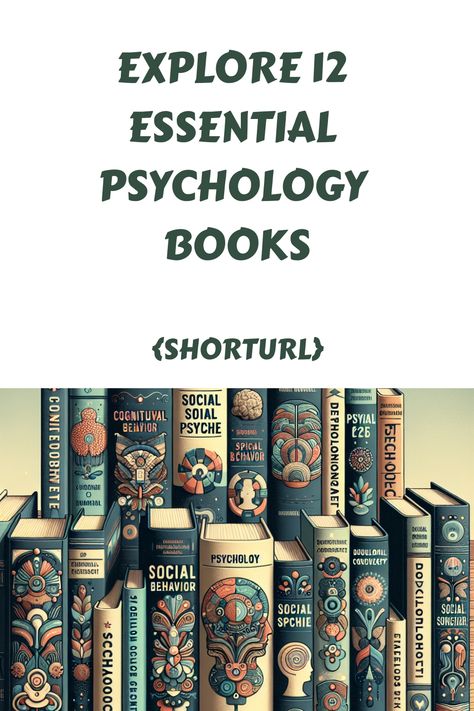 Explore 12 essential psychology books. (shorturl) Human Behavior Psychology Books, Books About Psychology, Books On Psychology, High Fantasy Books, Human Behavior Psychology, Dream Psychology, Evolutionary Psychology, Expand Your Mind, 12 Books