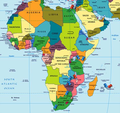 map of africa Africa Continent Map, Africa Continent, Dar Es Salaam, Les Continents, Maputo, Addis Ababa, Africa Map, Accra, Pretoria