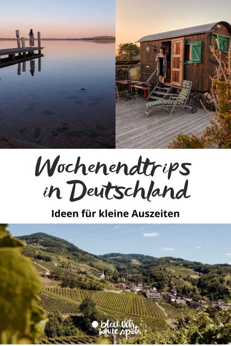 Tipps für Wochenendtrips und kleine Auszeiten in Deutschland - von Nord nach Süd, vom Wander-Wochenende bis zum Städtetrip oder zum Entspannen am See oder Meer. Dream Life Photos, German Travel, Vision 2024, Perfect Road Trip, Incredible Places, Hiking Trip, Travel Inspo, Germany Travel, Nature Travel