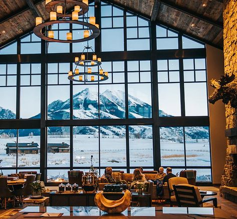 Sage Lodge | A Luxury Montana Resort Near Yellowstone Montana Honeymoon Resorts, Montana Honeymoon, Montana Lodge, Yellowstone Lodging, Colorado Lodge, Montana Resorts, Yellowstone Winter, Venue Business, Hunters Cabin