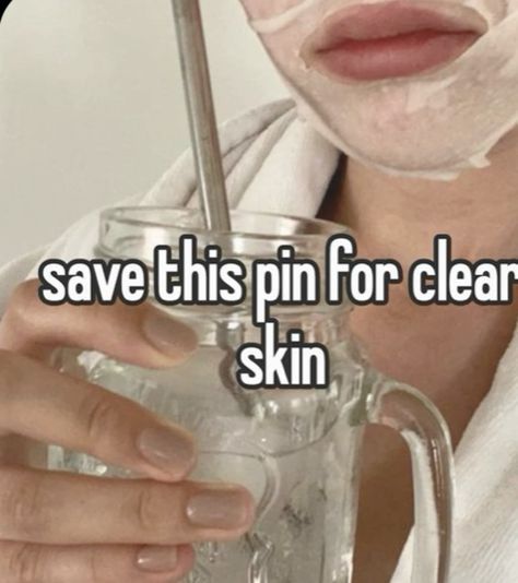 Save This Pin For Clear Skin, I Want Clear Skin, Clean Clear Skin, Funny Mind Tricks, Vision Board Manifestation, Affirmations For Happiness, Luck Quotes, Good Luck Quotes, Manifestation Board