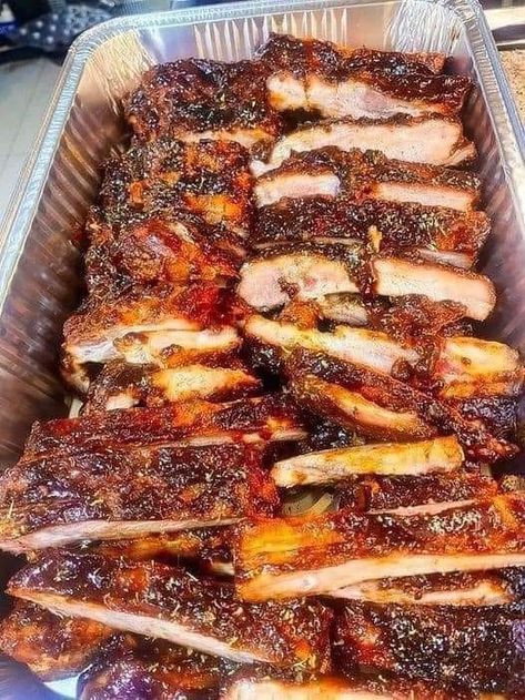 Garlic Ribs Recipe, Garlic Ribs, Honey Garlic Ribs, Pork Spareribs, Glazed Ribs, Rib Meat, Barbecue Ribs, Grandmas Recipes, Spare Ribs