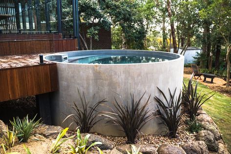 Benefits Of A Round Pool | Plungie Dipping Pool, Swimming Pool Maintenance, Pool Shapes, Round Pool, Rectangular Pool, Pool Sizes, Concrete Pool, Building A Pool, Dream Pools