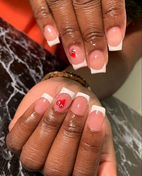 Short Nails For 10-11, Nails 12-13, Cute Baddie Nails Short Red, Nails For Back To School Acrylic Short, Cute Back To School Nails Acrylic Short, Nails 10-11, Nails For 9 Yrs Old Short, Short Nails For 10 Year, Nails For 10-11 Yrs Old