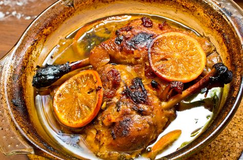 Duck is actually one of my favourite meats. I love how much flavour it has. Paring duck with orange is a classic combination, with very good reason – it’s absolutely delicious. The tangy sweet orange sauce perfectly compliments the rich meat. This dish is very simple and quick to prepare. Add some steamed greens or … Roasted Duck Legs Recipe, Duck Leg Recipes, Roasted Duck Recipes, Beet Recipes, Roast Duck, Orange Sauce, Duck Recipes, Orange Recipes, Sweet Orange