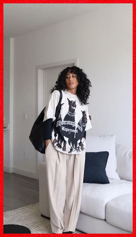 [AffiliateLink] 61 Most Saved Streetwear Fashion Inspo Women Tricks To Check Out #streetwearfashioninspowomen 2024 Vintage Style, Business Pants Outfit Street Styles, Fall To Winter Outfits, Art Director Outfit, Cool Teacher Outfits Street Styles, Fem Streetwear, Casual Trouser Outfit For Women, Fashion Teacher Outfits, Month Intentions