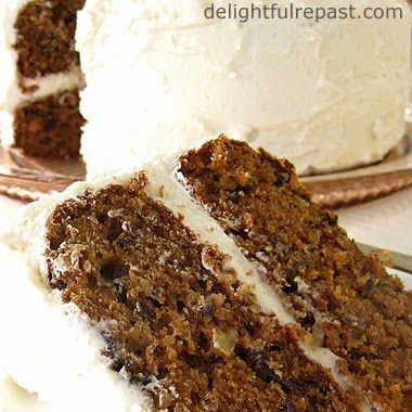 Prune Spice Cake / www.delightfulrepast.com Zucchini Carrot Cake, Potluck Recipes Dessert, Prune Cake, Prune Recipes, Carrot Zucchini, Zucchini Carrot, Cake Carrot, Potluck Desserts, American Desserts